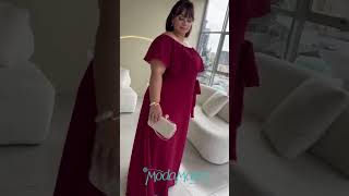 Maravilhoso Vestido de Festa Plus Size Longo Cigana