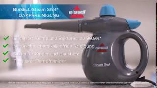 Bissell 2635J SteamShot Titanium Hand Dampfreiniger, tragbar, 4,5 Bar, 1 050 W