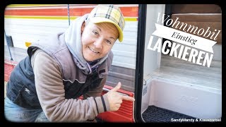 CAMPER SANIEREN | Einstieg lackieren | LMC | PEUGEOT J5