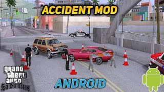 Gta Sa Realistic Car Accident | Car Accident For Gta Sa Android | Gta Sa Android | Gta Sa