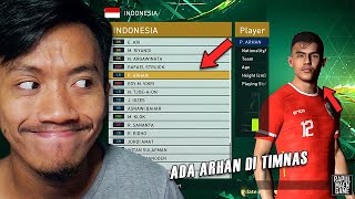 Cara mengatur squad timnas negara di PES - Tutorial PES untuk pemula #13