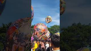 WOW!!!BALON RAKSASA PENUH WARNA WARNI #videoshorts #viral