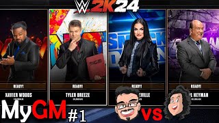 WWE 2K24 MYGM MODE: MIRO VS PEO! #1