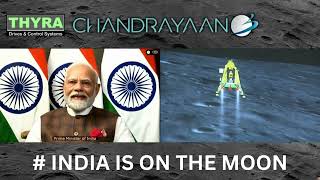 INDIA IS ON THE MOON