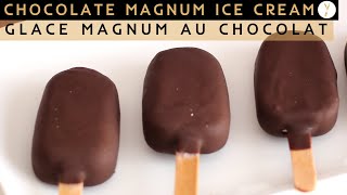 Comment Faire des Glaces Esquimaux Fait Maison l Magnum Double Chocolat l Recette Glace au Chocolat