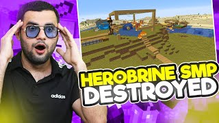 SOMEONE DESTROYED MY HEROBRINE SMP |  MINECRAFT SMP DAY#65