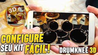 Como configurar o kit de bateria na Drumknee3D 🥁 | Diêgo Serracena