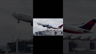 Delta “Team USA” livery - Takeoff from LAX - N411DX