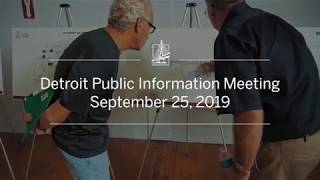 Detroit Public Information Meeting | September 25, 2019