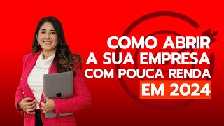 COMO ABRIR uma EMPRESA com POUCO DINHEIRO?