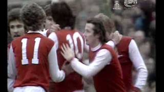 1977-78 ARSENAL v WALSALL