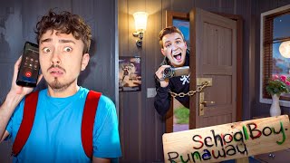 ПОЗВОНИЛ НА СЛУЧАЙНЫХ НОМЕР С ТЕЛЕФОНА ЗЛЫХ РОДИТЕЛЕЙ В SCHOOLBOY RUNAWAY В МАЙНКРАФТ!