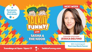 Talkin' Funny! Episode 042 w/ Jessica Delfino