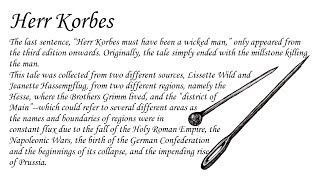 Herr Korbes | Fairy Tale collected by the Brothers Grimm