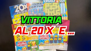 Gratta e Vinci Vittoria al 20x e Numeri Fortunati 🍀 #grattaevinci #grattaevincidioggi #scratchcards