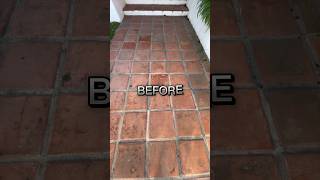 cleaning saltillo pavers #cleaning #losangeles #fyp