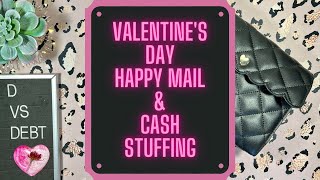 Valentine’s Day mail & cash envelope stuffing 💌🥰