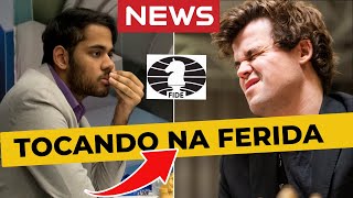 MAGNUS CARLSEN enfrenta ERIGAISI e tenta explorar sua FRAQUEZA