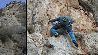 Mummy 5c+, VI Tırmanıcı: Nazmi Öztürk İzmir Kaynaklar Kaya Tırmanışı Rock Climbing Turkey