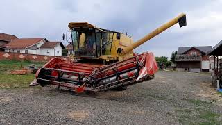 New Holland TX34 Geringhoff grainstar 480 sklapanje