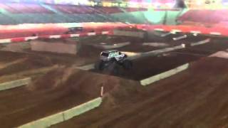 Monster truck testing at first SST event