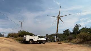 Uprise Energy 10 kW Portable Wind Turbine