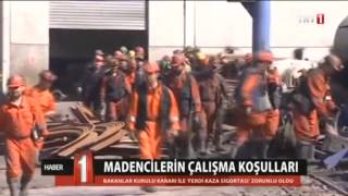 Madenlerde Çalışma Koşulları TRT 1'de...