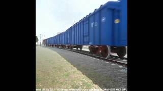 Rg train tech demo coupleing locomotive bcna train departure