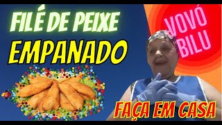 FILE DE PEIXE EMPANADO PARA ALMOÇO DE PÁSCOA - VOVÓ BILU ENSINA RECEITA FÁCIL DE FAZER EM CASA -FOOD