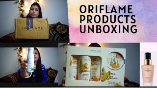 Oriflame products unboxing.. #oriflame