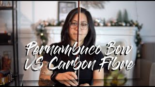 Pernambuco VS Carbon Fiber - How Does Bow Affect the Sound of your Violin [Filipino]