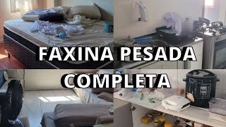 Faxina pesada completa.