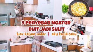 Biar Kalian Sadar‼️ada 5 Penyebab Kita Ngatur Duit jadi Sulit #tipskeuangan#viral