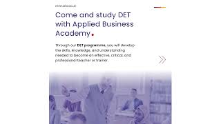 Career Opportunities After Completing a DET Course