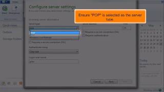 Configuring a POP email account with SSL in Windows Live Mail