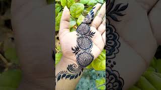 Beautiful😍Front Hand Mehndi Design #shorts #mehndi #mehndidesign #viralvideo #viral #flowermehndi