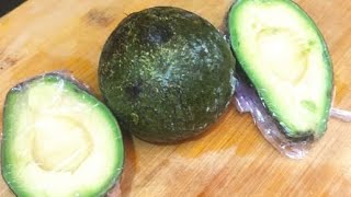 طريقه الاحتفاظ بالافوكادو (لافوكا )🥑 🥑🥑في المجمد أو الفريزر طول العام بلونه ومذاقه الرائع👍👌