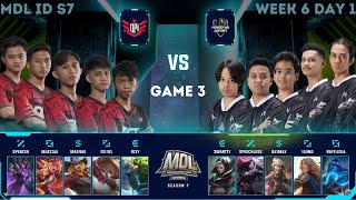 Pendekar Esports vs OPI Pegasus GAME 3 | MDL ID S7 Week 6 Day 1 | Regular Season