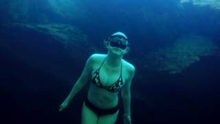 Freediving the Grotto, Georgian Bay