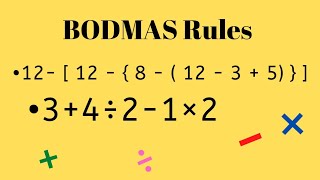 BODMAS rules tricks/ભા. ગુ. સ. બા. rules/BODMAS....