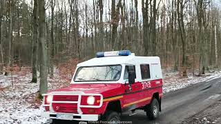 Ostatni przejazd alarmowy 317[P]35 - SLRr FSR Tarpan Honkker w barwach OSP Uchorowo