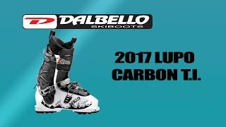 2017 Dalbello Lupo Carbon TI Freeride Touring Ski Boot