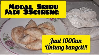 cara membuat cireng dengan modal minim untung  melimpah!!!