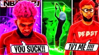 I 1v1 My Toxic Clone In NBA 2K21 And this happened ! Things got EXTREMELY toxic 😳