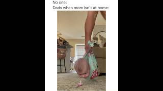 At first I thought the baby was falling in slow motion😅