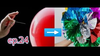 Balloons & flower magic trick and tutorial 🔥 ep.24