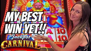 🎡 Hammered My Best Bonus Ever On Jackpot Carnival‼️