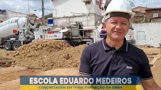 SERRA REDONDA EM FOCO: RECONSTRUÇÃO DA ESCOLA EDUARDO MEDEIROS - Praça Web.