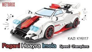 Pagani Huayra Imola Speed Champions - Speed Build Review ⚡️ KAZI KY6117 파가니 와이라 이몰라