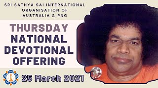 🔴 Thursday National Devotional Offering | 25 March 2021, 8.00 PM AEDT